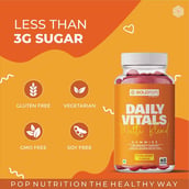 2 - Boldfit Daily Vitals, 60 gummies Strawberry