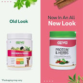 2 - Oziva Protein & Herbs for Women, 1.1 lb Chocolate