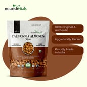 6 - NourishVitals California Almonds, Roasted 200 g