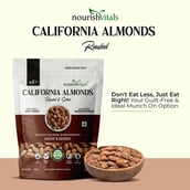 3 - NourishVitals California Almonds, Roasted & Salted 200 g