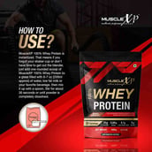 7 - MuscleXP 100% Whey Protein with Digestive Enzyme, 2.2 lb Double Chocolate