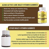 4 - Azani Active Nutrition Multivitamin & Minerals, 30 gummies Strawberry & Lemon (Pack of 3)