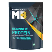 8 - MuscleBlaze Beginner's Protein OP, 2.2 lb Chocolate