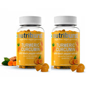 1 - Nutriburst Turmeric Curcumin - Pack of 2,  60 gummies 