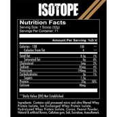 2 - Redcon1 Isotope 100% Whey Isolate, 5 lb Chocolate