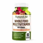 1 - NatureLife Nutrition Whole Food Multivitamin for Women, 60 capsules Unflavoured