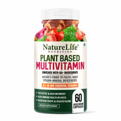 1 - NatureLife Nutrition Plant Based Multivitamin,  60 capsules  Unflavoured 