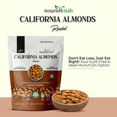 4 - NourishVitals Healthy Munching Combo, California Roasted Almonds + California Roasted & Salted Almonds 2 Piece(s)/Pack