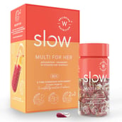 1 - Wellbeing Nutrition Slow Multi for Her,  60 capsules  Unflavoured 