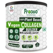 1 - PRO360 100% Plant Based Vegan Collagen Builder, 250 g Unflavoured