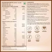 2 - Wellbeing Nutrition Superfood Plant Protein, 1.1 lb Dark Chocolate Hazelnut Pack of 2