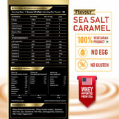 3 - Nutristar Ultra Premium Whey Protein, 2.2 lb Sea Salt Caramel