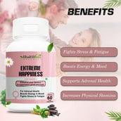 3 - Health Veda Organics Extreme Happiness for Women, 60 veggie capsule(s)