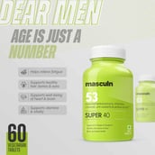 4 - Masculn Super 40, Unflavoured 60 tablet(s)