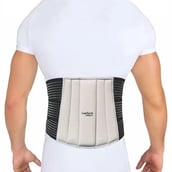 2 - Leeford Lumbo Sacral Support Belt,  Grey  Small 