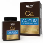 1 - Wow Life Science Calcium Citrate Malate, 60 tablet(s) Unflavoured