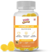 1 - Top Gummy Vitamin D3 + K2, 30 gummies Mixed Fruit
