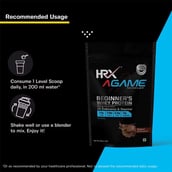 6 - HRX AGame Beginner's Whey Protein, 4.4 lb Belgian Chocolate