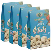 1 - Special Choice Cashew Nuts (Big 240), Roasted & Salted (Pack of 4) 250 g