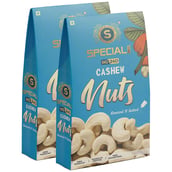 1 - Special Choice Cashew Nuts (Big 240), Roasted & Salted (Pack of 2) 250 g