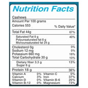 3 - Special Choice Cashew Nuts,  Roasted & Salted  100 g 