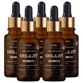 1 - Nirvasa Shilajit Liquid (Pack of 5), 30 ml