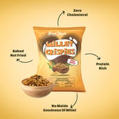 4 - SnackAmor Millet Crispies,  Magic Masala (Pack of 8)  27 g 