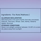 3 - SnackAmor Phool Makhana, Unflavoured (Pack of 3) 55 g