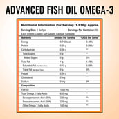 5 - MuscleXP Advanced Fish Oil Omega-3, 60 capsules