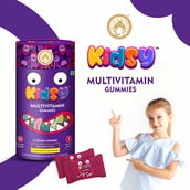 3 - Mom & World Kidsy Multivitamin, 30 gummies Strawberry (Pack of 2)