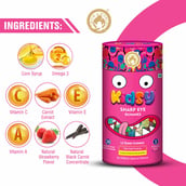 4 - Mom & World Kidsy Multivitamin & Sharp Eye Combo, 2 Piece(s)/Pack Strawberry & Mixed