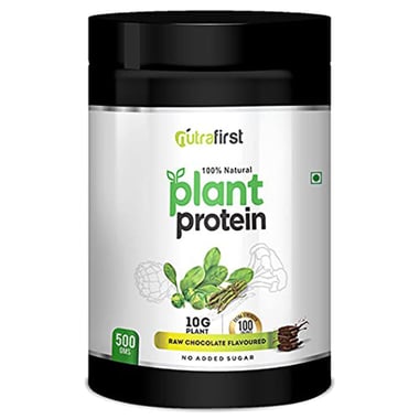 NutraFirst 100% Natural Plant Protein, 1.1 lb Raw Chocolate