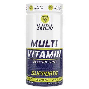 Muscle Asylum Multivitamin,  60 tablet(s)  Unflavoured 