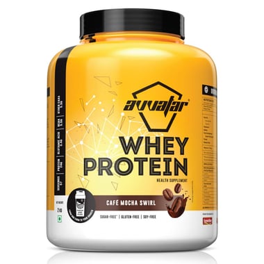 Avvatar Whey Protein, 4.4 lb Cafe Mocha Swirl