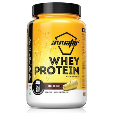 Avvatar Whey Protein, 2.2 lb Malai Kulfi