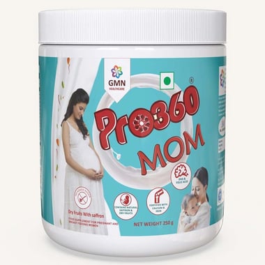 PRO360 MOM Nutritional Beverage Mix (Pregnancy and Lactation), Dry fruits with saffron 0.55 lb