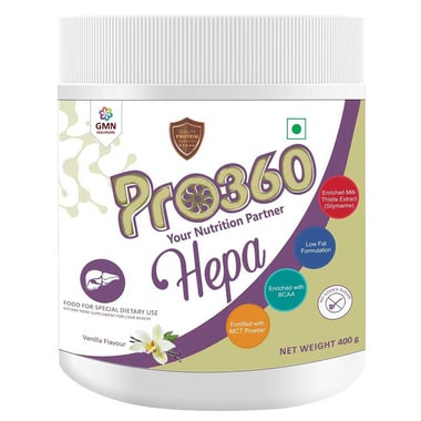 PRO360 Hepa Protein, Vanilla 400 g