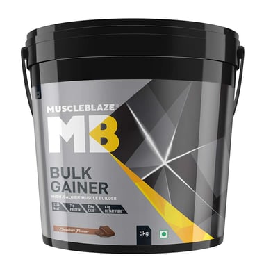 MuscleBlaze Bulk Gainer with Creatine, 11 lb Chocolate