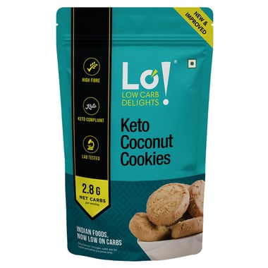 Lo! Foods Keto Cookie, Coconut 200 g