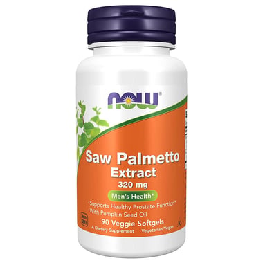 Now Saw Palmetto Extract, 90 softgels