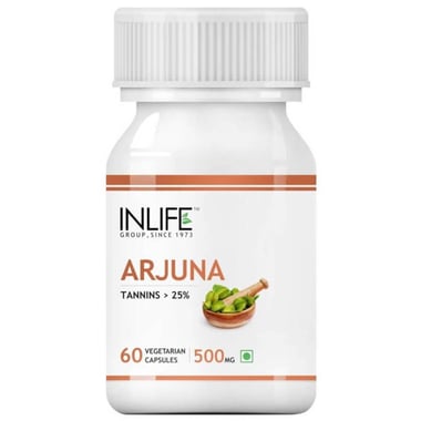 INLIFE Arjuna,  60 veggie capsule(s) 