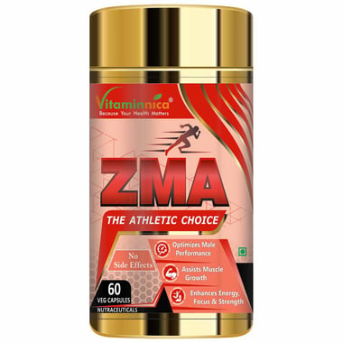 Vitaminnica ZMA,  Unflavoured  60 veggie capsule(s) 
