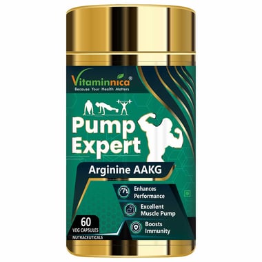 Vitaminnica Pump Expert AAKG, 60 veggie capsule(s)