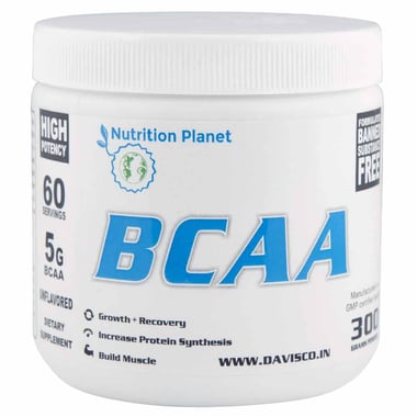 Nutrition Planet BCAA,  0.66 lb  60 Servings  Unflavoured 