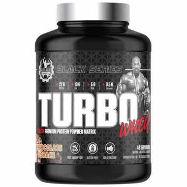 Dexter Jackson Black Series Turbo Whey, 5 lb Chocolate Shake