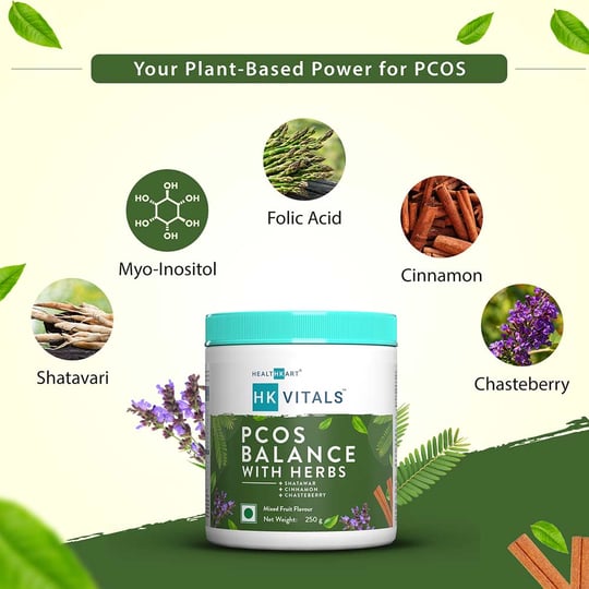 2 - HK Vitals PCOS Balance with Herbs by HealthKart,  250 g  Mixed Fruit