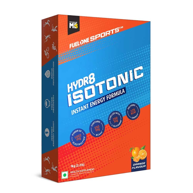 2 - MuscleBlaze Isotonic Instant Energy Drink Formula,  2.2 lb  Orange 